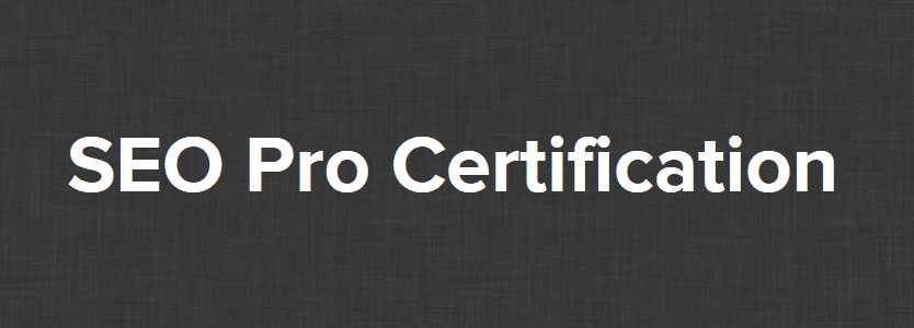 Chase Reiner - SEO Pro Certification