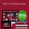 MFA Live 2018 Recordings - Todd Brown