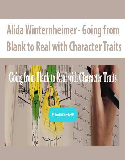 [Download Now] Alida Winternheimer - Going from Blank to Real with Character Traits