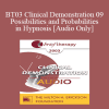 [Audio Download] BT03 Clinical Demonstration 09 - Possibilities and Probabilities in Hypnosis - Michael Yapko