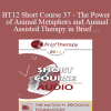 [Audio Download] BT12 Short Course 37 - The Power of Animal Metaphors and Animal-Assisted Therapy in Brief Psychotherapy - Dale Klein-Kennedy