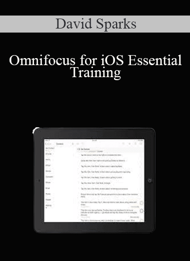 David Sparks - Omnifocus for iOS Essential Training