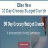 [Download Now] Elise New - 30 Day Grocery Budget Crunch