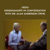 Jiddu Krishnamurti in conversation - Dr. Alan Anderson (1974)