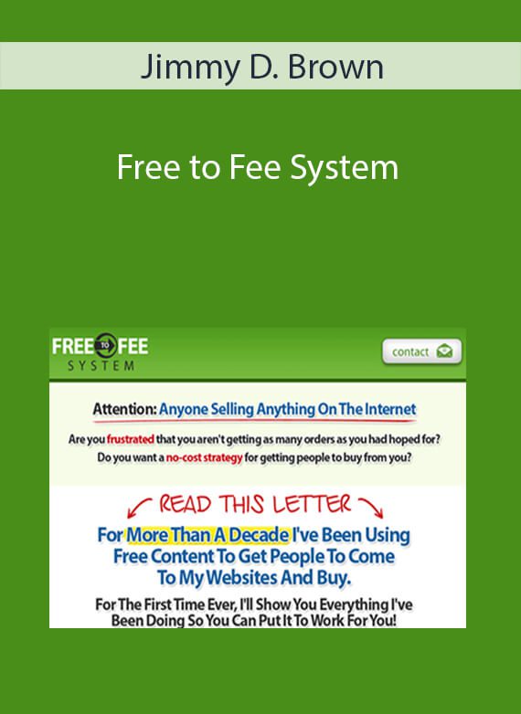 Jimmy D. Brown - Free to Fee System