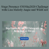 Lisa Allred - Stage Presence #3030in2020 Challenge with Lisa Melody Angie and WildCard