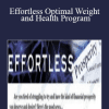 [Download Now] Morry Zelcovitch - Effortless Optimal Weight and Health Program