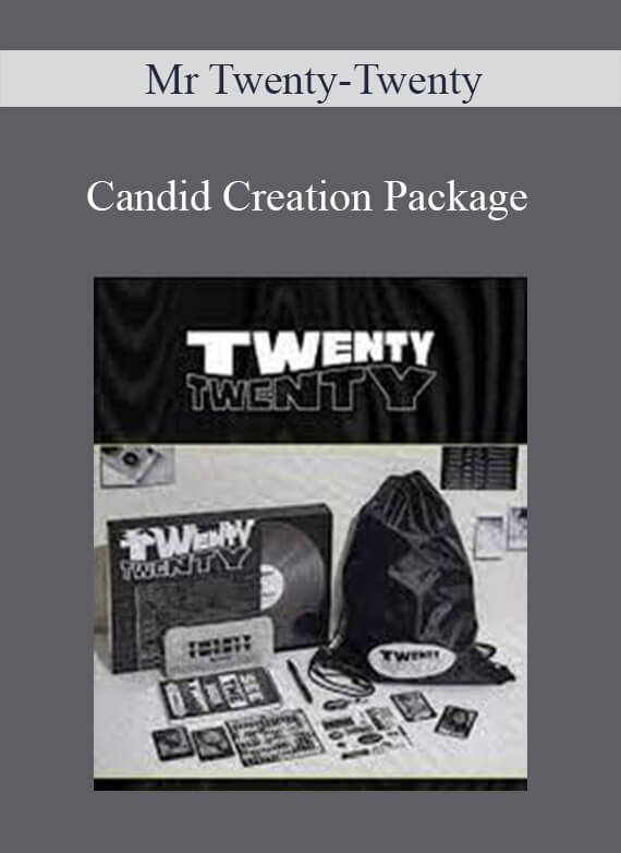 Mr Twenty-Twenty - Candid Creation Package