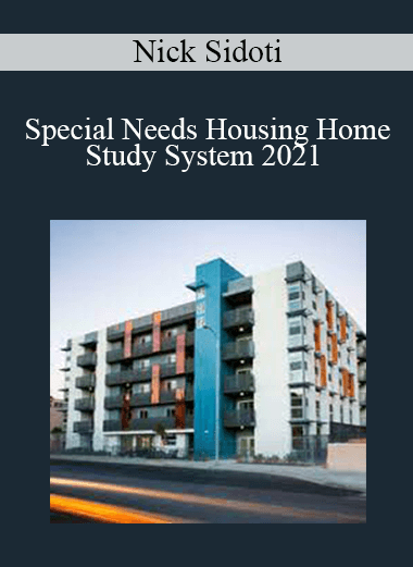 Nick Sidoti - Special Needs Housing Home Study System 2021