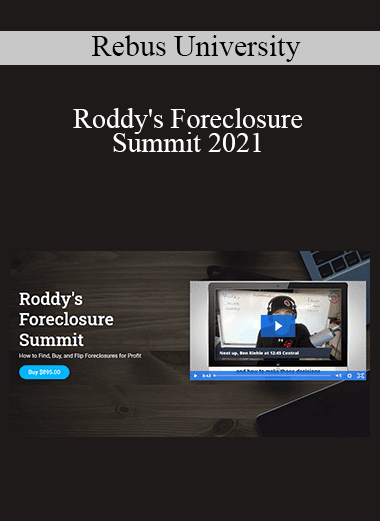 Rebus University - Roddy's Foreclosure Summit 2021