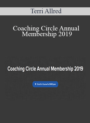 Terri Allred - Coaching Circle Annual Membership 2019