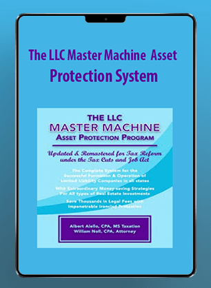 [Download Now] The LLC Master-Machine Asset Protection System