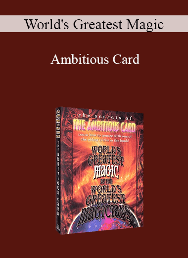 World's Greatest Magic - Ambitious Card