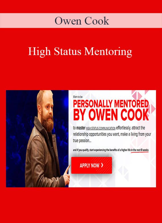 Owen Cook - High Status Mentoring