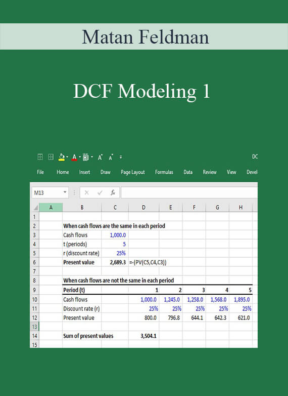 Matan Feldman - DCF Modeling 1