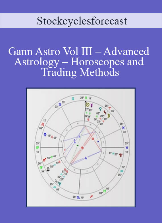 Stockcyclesforecast – Gann Astro Vol III – Advanced Astrology – Horoscopes and Trading Methods