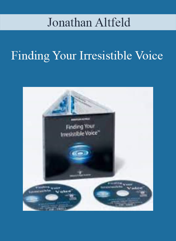 Jonathan Altfeld - Finding Your Irresistible Voice