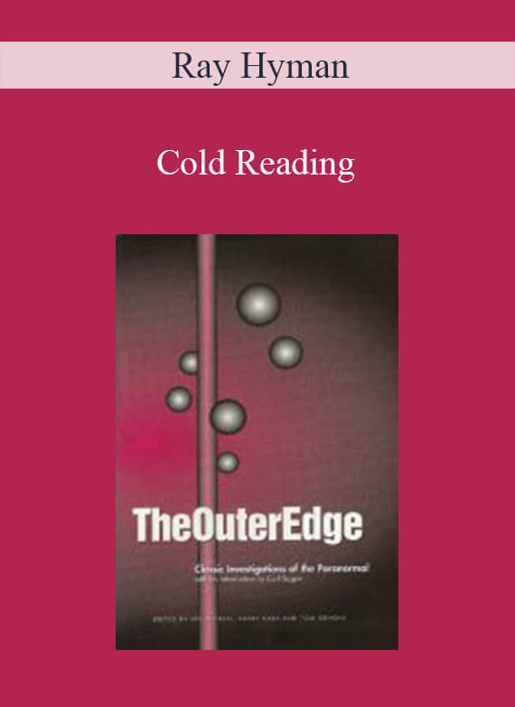 Ray Hyman - Cold Reading