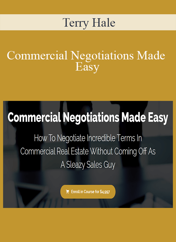 Terry Hale - Commercial Negotiations Made Easy