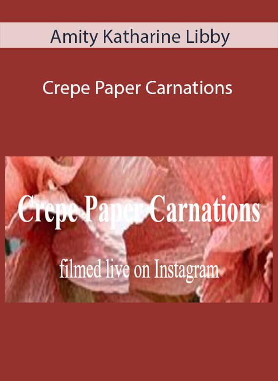 Amity Katharine Libby - Crepe Paper Carnations