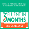 Benny Lewis - Fluent in 3 Months Challenge Livestreams and Resources