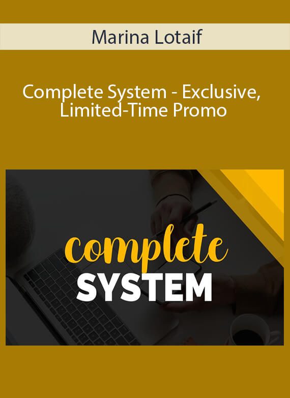 Marina Lotaif - Complete System - Exclusive, Limited-Time Promo