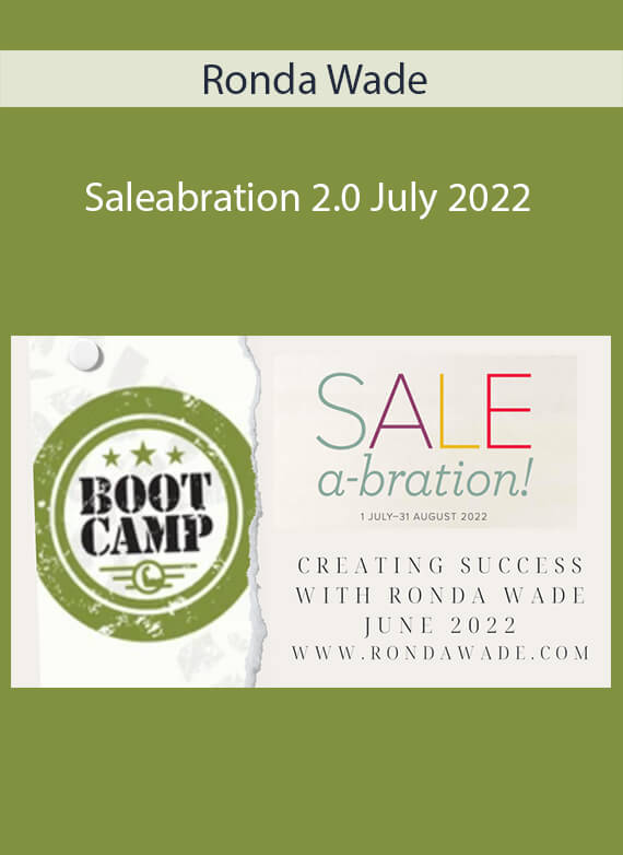 Ronda Wade - Saleabration 2.0 July 2022