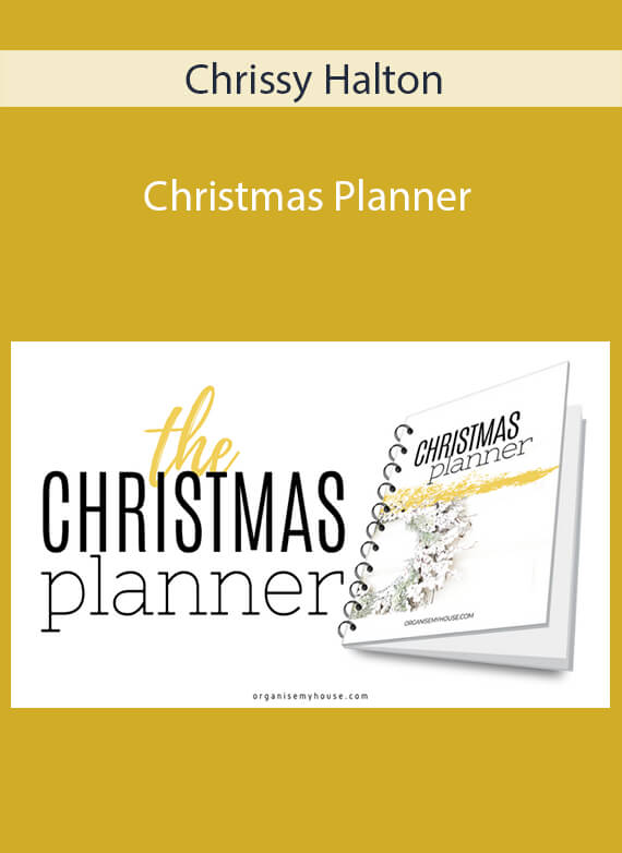 Chrissy Halton - Christmas Planner