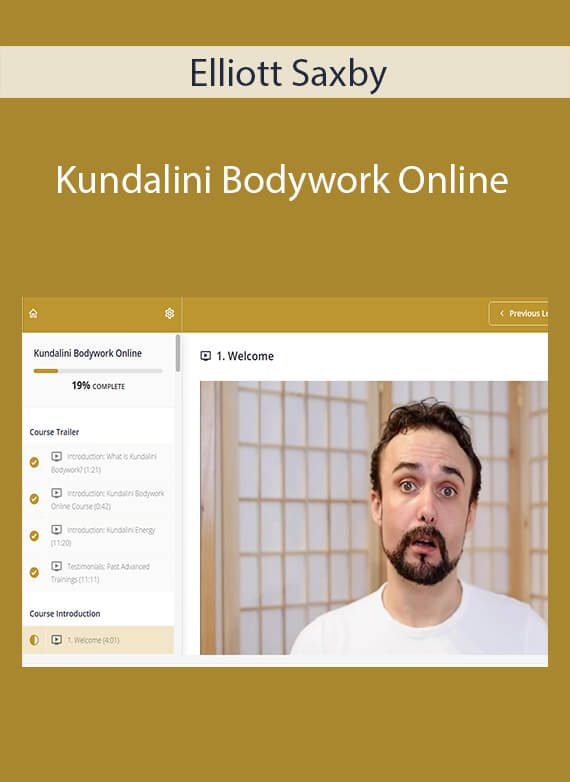 Elliott Saxby - Kundalini Bodywork Online